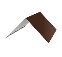 Планка конька простого 188*188 2,0м шоколад