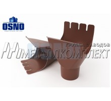 Воронка желоба 125*90мм Шоколад OSNO Металлкомплект