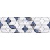 Плитка настенная Tiziana Blue A glossy 30*90см 1,08м2 GL05A
