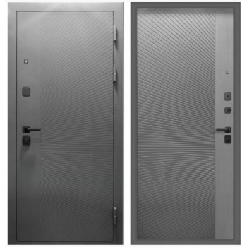 Купить двери недорого межкомнатные и входные по низким ценам в Сарапуле Ижевск Фейерверк красокДверь мет 9см Серебро Зеркало Эмалит белый ФЛЗ-13 860мм Левая