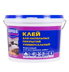 Клей KRASS для напольных покрытий акрил 1,3кг Л-С