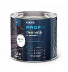 Грунт-эмаль 4в1 PROF IT База А RAL 9003 1.7кг Лакра