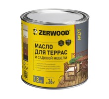 Масло для террас ZERWOOD MDT белый 0,75кг