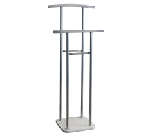 Вешалка LAKSI напольная "Слуга" чёрный/чёрный