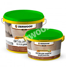 Состав д/защиты торцов древесины 2.5кг ZERWOOD