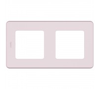 Рамка 2 поста розовый Legrand INSPIRIA