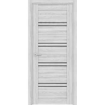 Купить двери недорого межкомнатные и входные по низким ценам в Сарапуле Ижевск Фейерверк красокДверь Ника-12 Альпийская ель ПВХ стекло черное