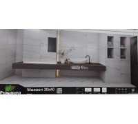 Плитка настенная Махаон 30*60см белый (1,44м2)(TP3604A )
