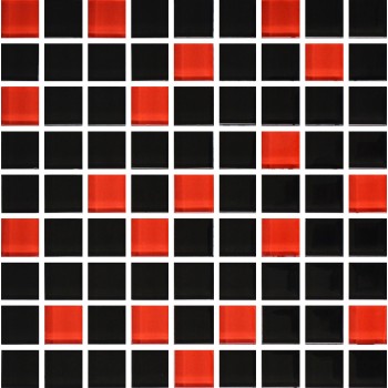 Сарапул Ижевск Мозаика красная, черная 23мм*23ммнапольные покрытия купить цена пороги ламинат линолеум виниловая плитка недорого каталог в наличии сайт ассортимент размеры