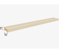 Рейка интерьерная МДФ Планкен Рекесс De Luxe Palomino 2700*50*19 мм