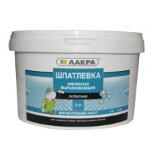 Шпаклевка латексная финишная для ГКЛ 3кг Лакра