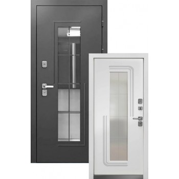 Купить двери недорого межкомнатные и входные по низким ценам в Сарапуле Ижевск Фейерверк красокДверь мет Гарда 8мм Белый ясень 860мм Левая