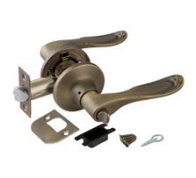 Ручка защелка 6030 MAB-B (фик) мат. бронза