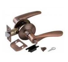 Ручка защелка 6020 AC-B (фик) медь