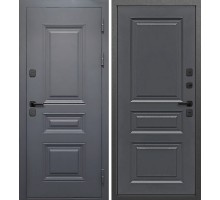 Дверь мет Luxor Termo Классика Муар 7024 Сатин Графит 860мм 