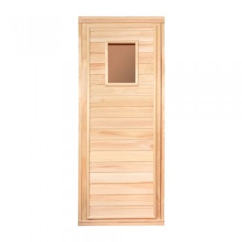 Купить двери недорого межкомнатные и входные по низким ценам в Сарапуле Ижевск Фейерверк красокДверь банная со стеклом 4мм 1700*700 липа класс Б