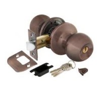 Ручка защелка 6072 AC-E (кл/фик) медь