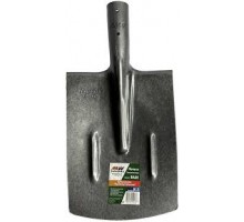 Лопата штыковая рельсовая сталь прямоугольная К-33 черно-серая