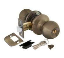 Ручка защелка 6072 AB-E (кл/фик) бронза