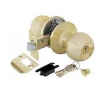 Ручка защелка 6072 SB-E (кл/фик) мат золото