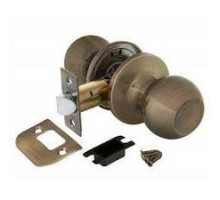 Ручка защелка 6072 AB-P (без фик) бронза