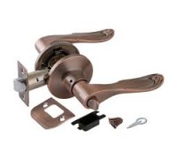 Ручка защелка 6030 AC-B (фик) медь