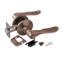 Ручка защелка 6030 AC-B (фик) медь