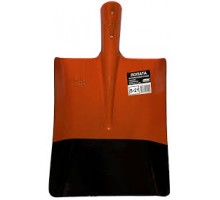 Лопата совковая рельсовая сталь углубленная S-21 оранж-черная