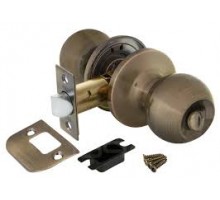 Ручка защелка 6072 AB-B (фик) бронза