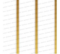 Панель трехсекционная Золото 0,24*3