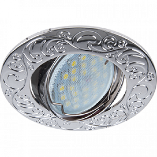 Светильник Ecola MR16 DL114 Лианы хром 25*90 FC1604EFF