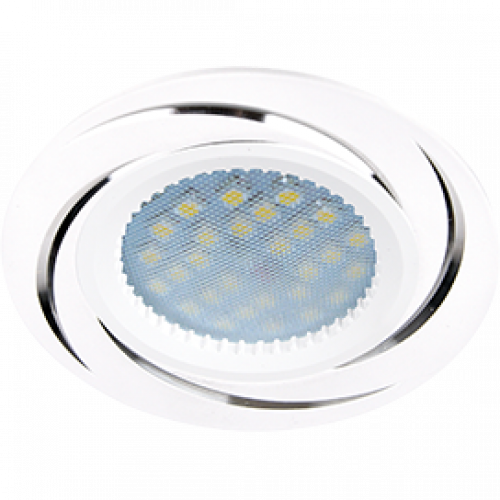 Светильник Ecola MR16 DL3181 Вихрь белый/алюм 23*78 FW1607EFF
