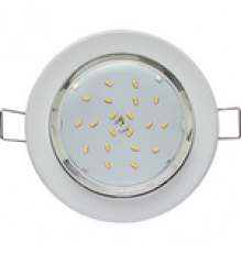 Светильник GX53-H6 Ecola Light плоский. белый 101*16 TW5325ECB