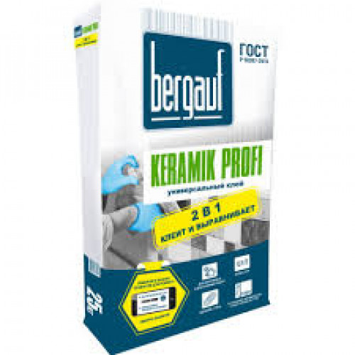 Клей Keramik PROFI 25кг Bergauf