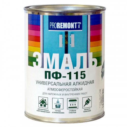 ПФ 115 белая глянцевая 20кг PROREMONT