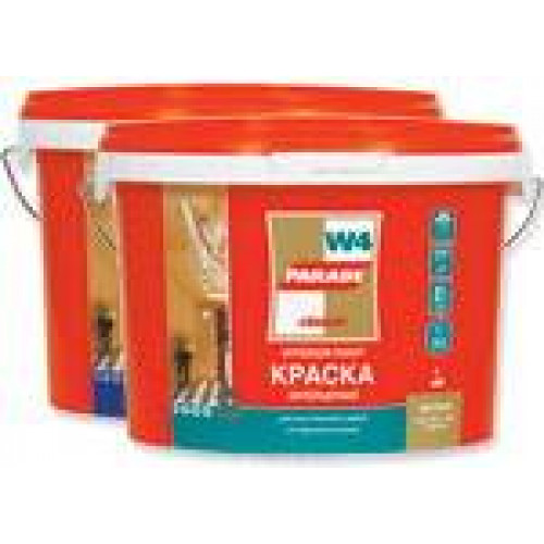 Краска акрил. PARADE W4 износоустойчивая 5л