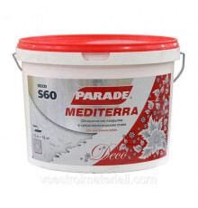 Декор.покр.с эф.средизем. PARAD DECO Mediterra S60 белый 4кг