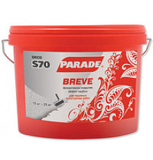 Декор.покр.с эф.мелк.шубы PARAD DECO Breve S70 белый 15кг