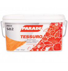 Декор. покрытие с эф. шелк. нитей PARADE S82 белый 5кг Франция